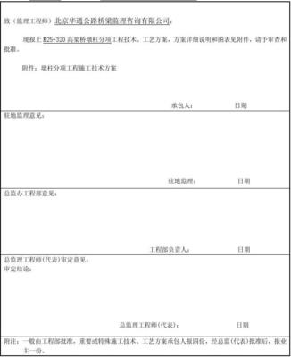 高架桥墩柱施工方案